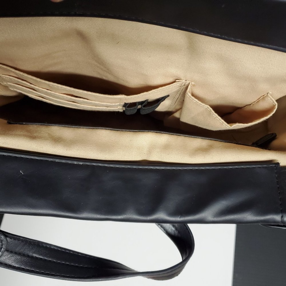 Floral Miche Purse Black/White